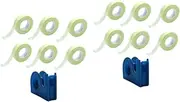 Ipetboom 2 Sets Lash Extension Tapes with Cutter for Daily Use Breathable Comfortable for Salons
