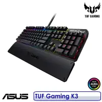 在飛比找博客來優惠-Asus 華碩 TUF Gaming K3 RGB 機械式電