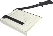 A4 Paper Cutter for Cardstock, Manual Heavy Duty Paper Trimmer for Home Office Classroom School Papper Cutter with Grid Lines
