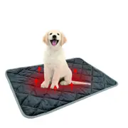 Pet Self Heating Pad Dog Warming Bed Cat Blanket Warming Pad Cat Dog Pet Heating Pad Warming Pad Navy blue L