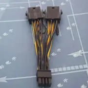 For Nvidia K80/M40/M60 P40 P100 Graphics Card Dual 8 GPU Power Cable Acces