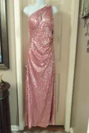 $400 AIDAN MATTOX FULL LENGTH FORMAL GOWN MOTHER OF THE BRIDE/GROOM SIZE 4
