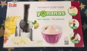 DOLE Yonanas Frozen Treat Maker - New Open Box, Never Used, SCOOP Included
