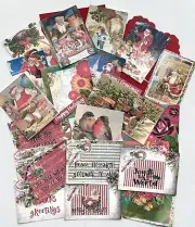 Christmas Scrapbook Paper Christmas Junk Journal Papers Quotes & Ephemera #CX28
