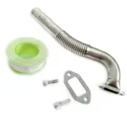 DLE111 Gasoline Engine Metal Exhaust Pipe For RC Fixed Wing Airplane Model
