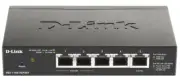D-LINK - 5 Port Gigabit PoE-Powered Smart Managed Desktop Switch