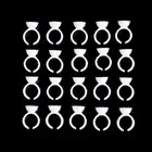 Eye Lashes Glue Ring Eyelash Extensions Grafting Eyelash Tool Glue Pallet