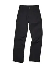 Acne Studios High-Waisted Straight-Leg Jeans 27 all-black