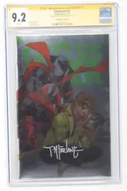 Crossover 3 Image 2021 CGC SS Signed Todd McFarlane Spawn Foil Variant