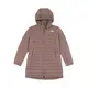 The North Face 女 600FP 長版羽絨外套 AP《灰褐色》7QW8/羽絨衣/保暖外套 (8.5折)