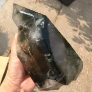2760g Natural Clear White Phantom Quartz Tower/Scenic Quartz Point/Heal Stone