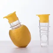 2pcs Manual Lemon Filter Plastic Citrus Reamer Portable Lemon Juicer Dessert