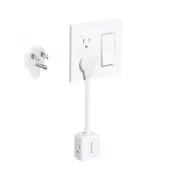 TROND Flat Outlet Extender with 6 Inch Cord - Flat Plug Extension Outlet Spli...