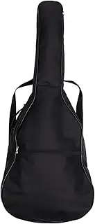 ibasenice Portable Guitar Bag Thickened Guitar Case Double Straps Soft-Sided Cotton Lining Waterproof for Acoustic Guitars