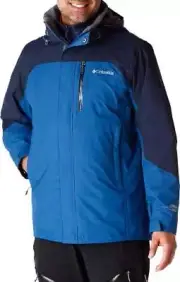 Columbia Lhotse II Interchange 3-in-1 Jacket Omni Waterproof Jacket $270 NWT, 1X