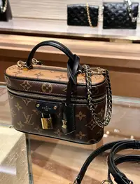 在飛比找Yahoo!奇摩拍賣優惠-LV M47125 Vanity Chain Pouch肩背