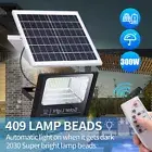Outdoor Solar Light 300W Waterproof Garden Landscape Flood Lamp Remote Control