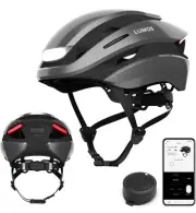 Lumos Ultra MIPS Helmet with Remote, Ash Gray, Small 51-55cm