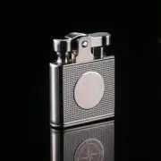 Honest Automatic Pipe Flint Lighter Gift Father Day Men Birthday Retro Kerosene
