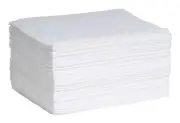 Spilltech Wp100m Sorbents, 26 Gal, 15 In X 19 In, Oil, White, Polypropylene