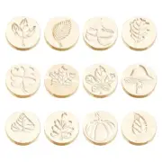Cherry Sealing Wax Stamps for Invitation Cards Decor Fruit Plant Wax Seal Stamp