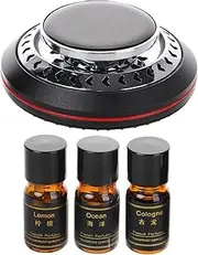 [SWOOMEY] Car Perfume for Aromatherapy Solar Car Air Freshener Essential Oil Diffuser