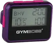 Gymboss Interval Timer and Stopwatch - VIOLET / PINK METALLIC GLOSS