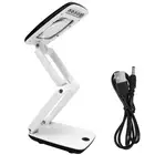 Pocket Magnifying Glass with Light and Stand, Small 3X Magnifying Lamp, Porta...