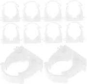 20pcs Hose Clamp Kit Pipe Clamp Accessories Tube Clips Automotive Injection Replacement Fasteners Compact Size