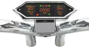Dakota Digital MLX Motorcycle Spike Chr Speedometer 04-13 Harley Touring Softail