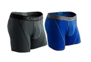 2 Pack Exofficio Men Underwear Men's Sport Mesh 6 Gray Royal 2 Pack USA Size L