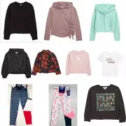 16 Piece NORDSTROM Girls Big Kid Clothing Bundle Wholesale L 10/12 Zella Limited