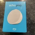 Amazon Echo Pop 1st Gen 2023 Smart Speaker W/Alexa - Glacier White - New/sealed