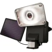 Maxsa Innovations 44641 Motion-Activated Solar Led Security Flood Light, Black