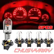 NEW Dash Instrument Cluster Gauge Red LED LIGHT KIT Fit 84-96 Jeep Cherokee XJ