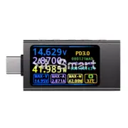 KWS-X1 Type-C Power Tester Voltage Current Meter USB-C Multimeter DC 4-30V 0-12A