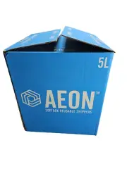 Aeon Softbox Reusable Shipping Container, Insulated, Thermally Protected New, 5L