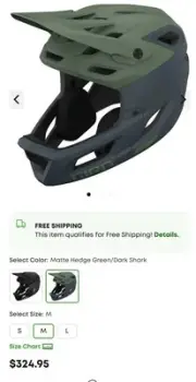 Giro Coalition Spherical Helmet Matte Hedge Green/Dark Shark - Medium