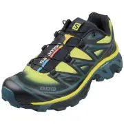 Salomon Xt-6 Skyline Unisex Sneakers in Carbon Lime - 5.5 M US / 6.5 W US