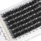 Faux Mink Lash Clusters Soft Fluff DIY Eyelash Extension Women
