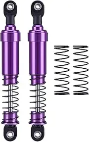 Spare Parts for RC Trucks: Shock Absorber Accessories for Lcg SCX10 1/10, purple
