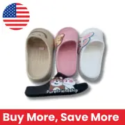 Women's Cute Animal Slide Slippers – Soft Cartoon Indoor/Outdoor Sandals