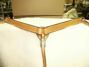 RIDERS CHOICE 2.5" LIGHT OIL TAN ROPING BREAST COLLAR HEAVY MADE IN ALABAMA USA