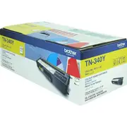 Brother TN340 Toner Ink Cartridge Yellow TN-340Y Genuine