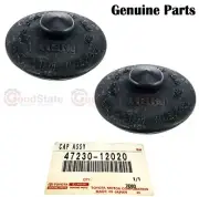 Genuine Toyota 1000 Publica KP36 KP30 Brake Master Cylinder Reservoir Cap x2 (for: Toyota)