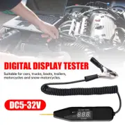 DC Auto Circuit Tester Vehicle Pulse Sensor Signal LED Light Testing Pen Probe