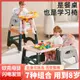 特賣寶寶餐椅吃飯可折疊便攜式家用嬰兒椅子多功能餐桌椅座椅兒童飯桌限時