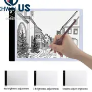 A4 LED Drawing Board Artist Tracing Light Box Stencil Pad Copy Tattoo Craft L3US