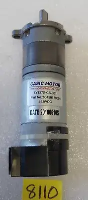 DIXIE NARCO BEVMAX DN 5800 D80450189 "X" "Y" MOTOR. Large Shaft (8110)