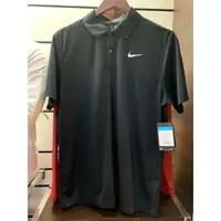 在飛比找蝦皮購物優惠-Nike 男 素色短袖 Polo衫 黑 休閒 襯衫 穿搭 高